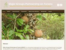 Tablet Screenshot of mgp-forests.org